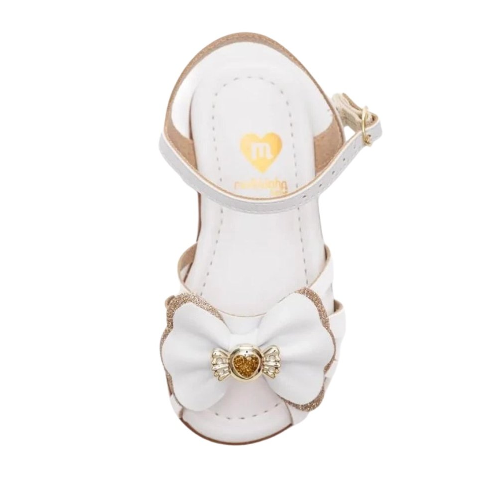 Molekinha Sandalia Infantil Branca Conforto e Estilo Branco 2