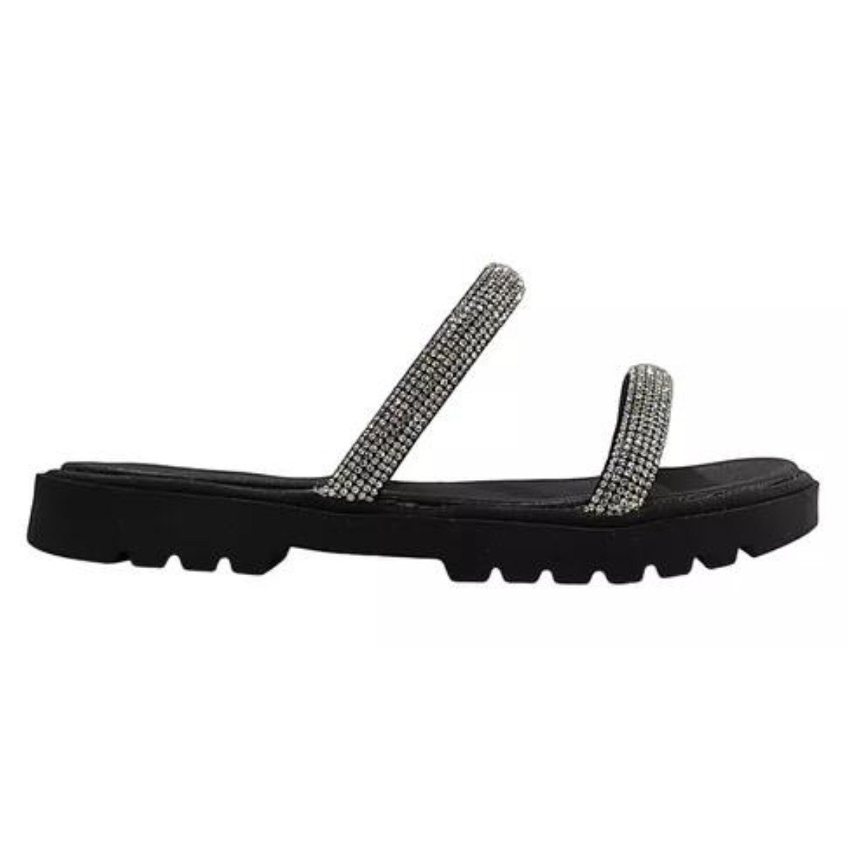 Chinelo Molekinha Infantil Strass Brilho e Conforto