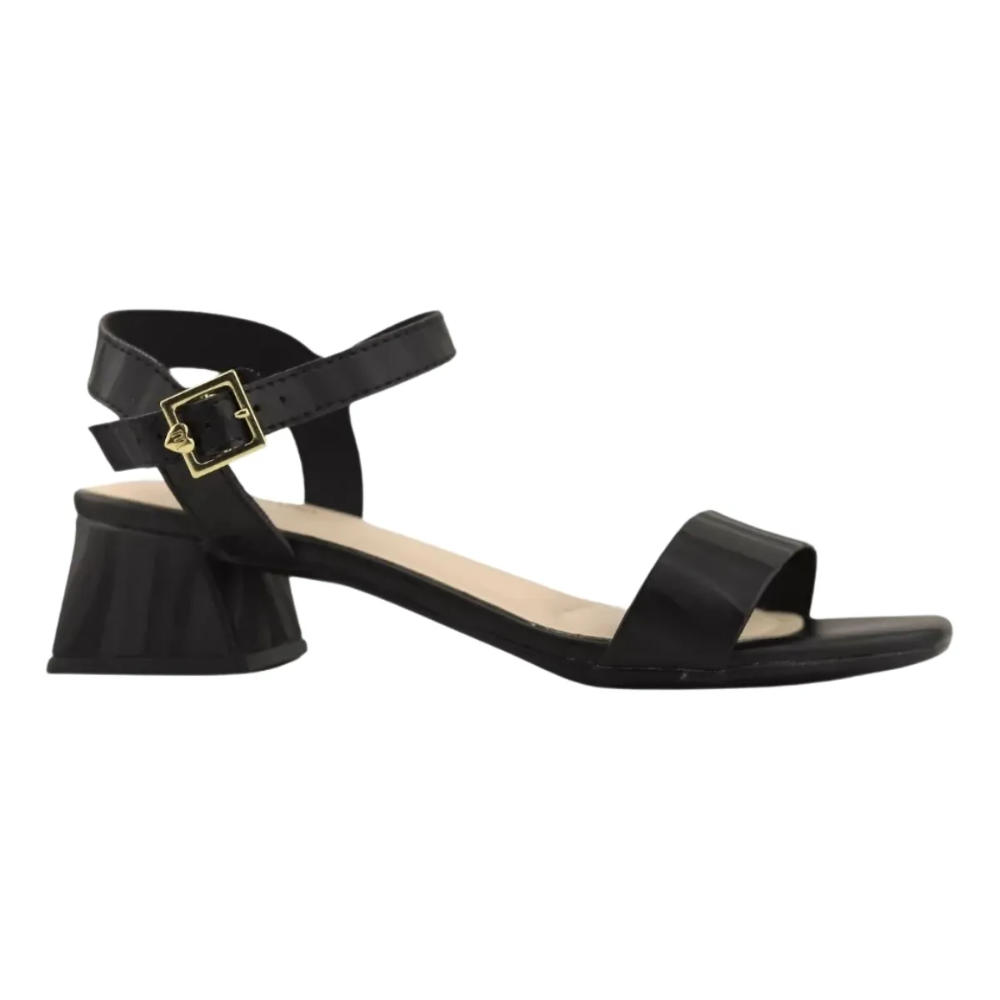 Sandalia Infantil Menina Molekinha Salto Baixo Preto 2347100 Preto 2