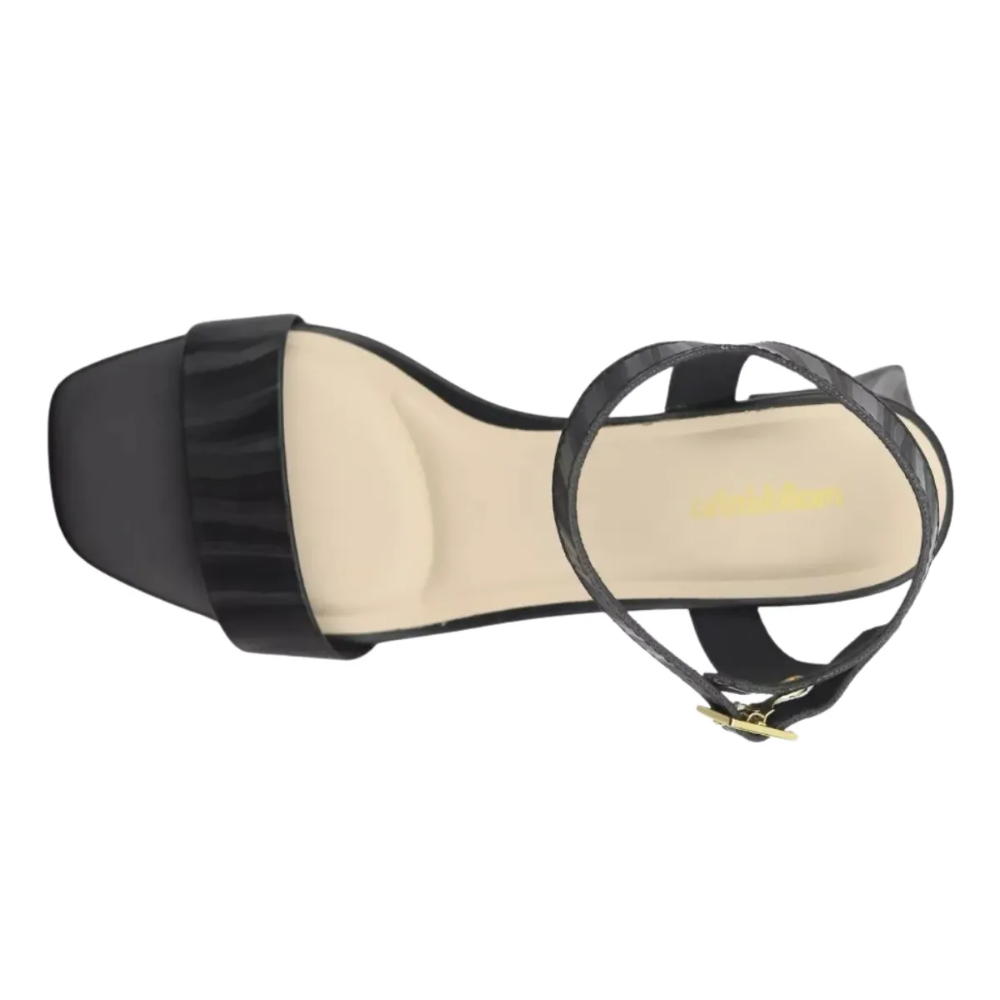 Sandalia Infantil Menina Molekinha Salto Baixo Preto 2347100 Preto 4