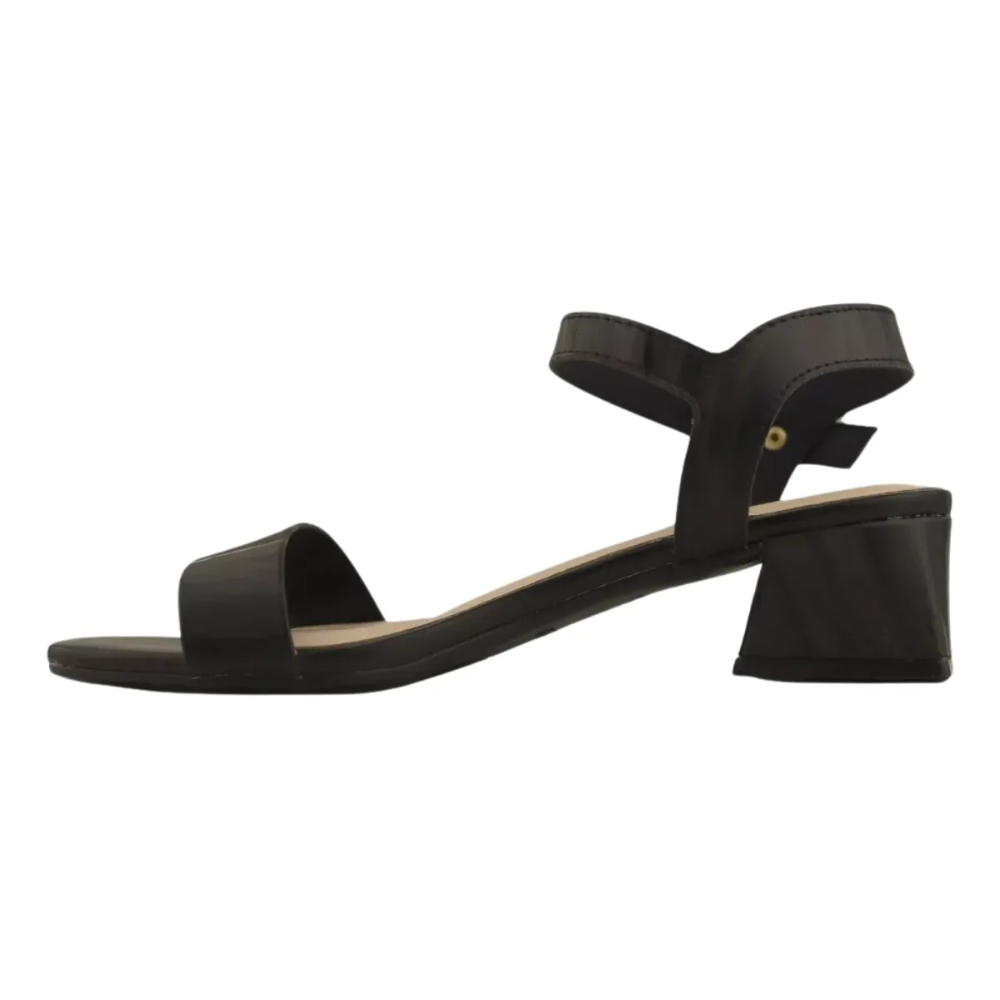 Sandalia Infantil Menina Molekinha Salto Baixo Preto 2347100 Preto 5