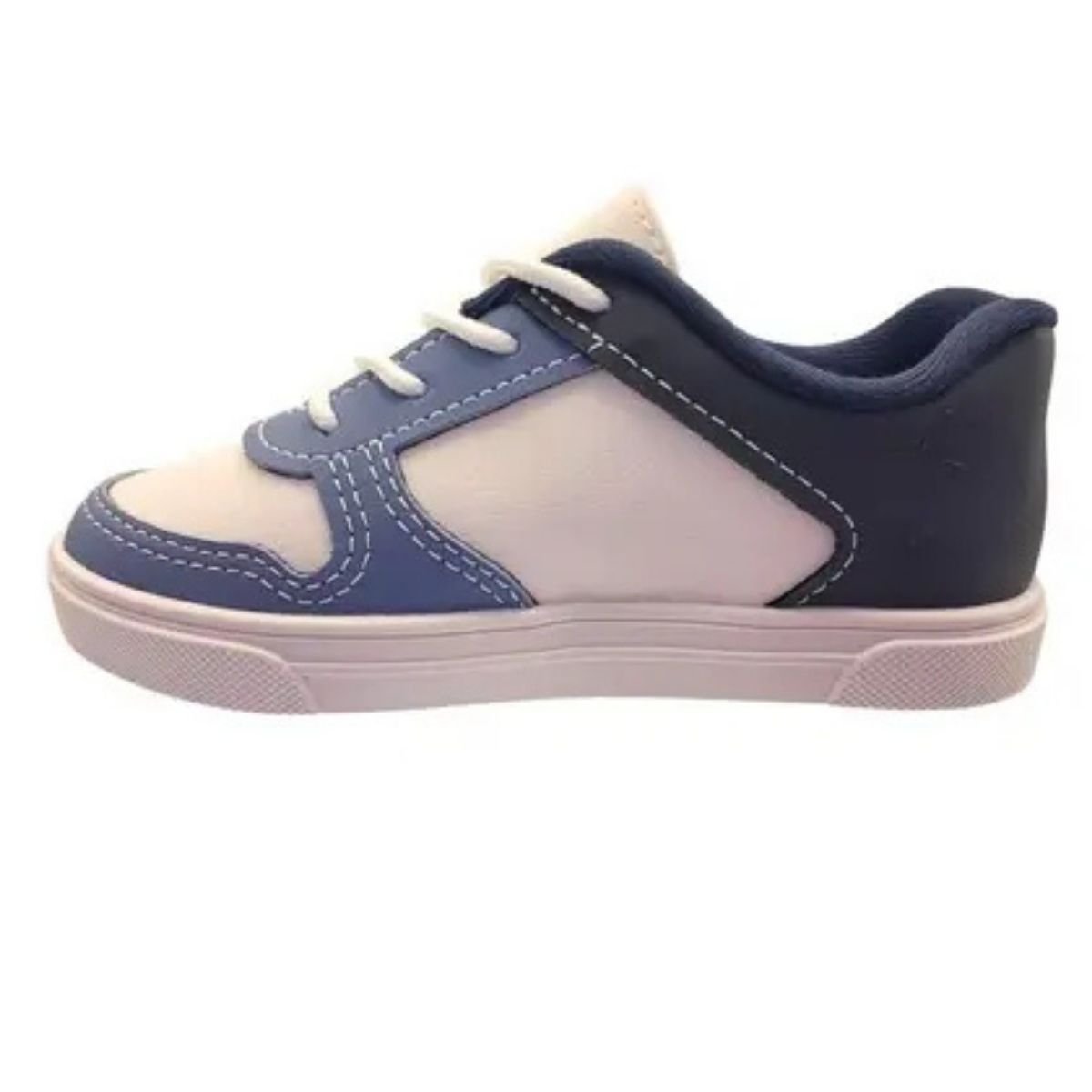 Tenis Infantil Molekinho Lazer Estiloso Masculino Marinho Branco/Marinho 4