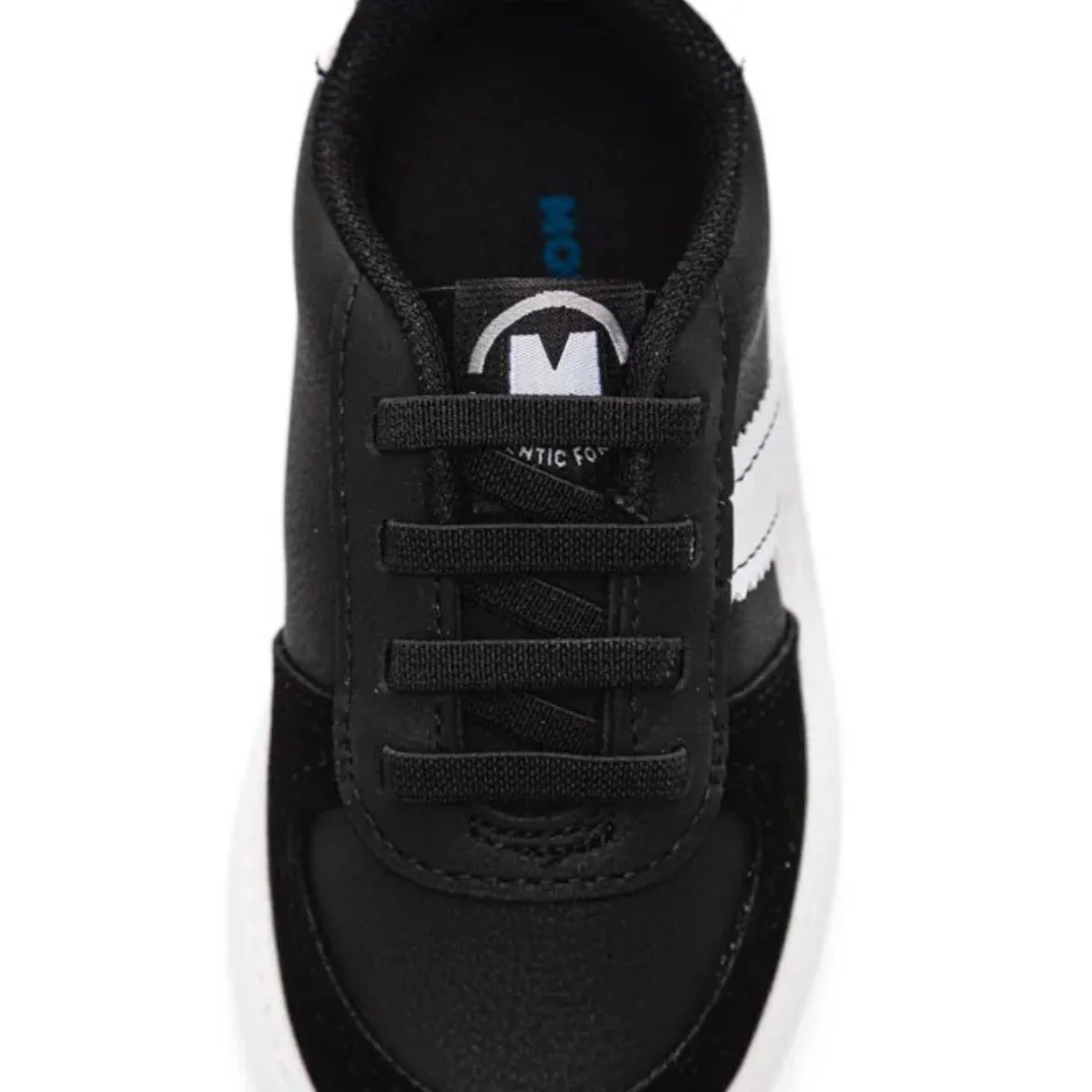 Tenis Infantil Molekinho Masculino Casual Preto Branco Preto/Branco 3