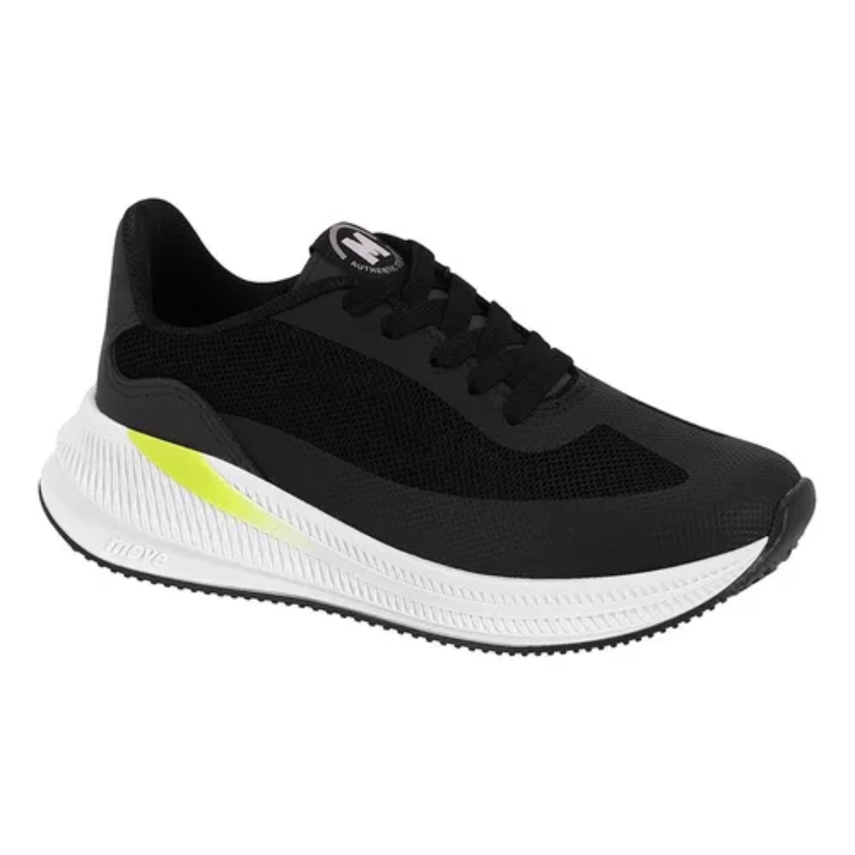 Tenis Meninos Molekinho Preto Ultraleve Moderno Preto 1