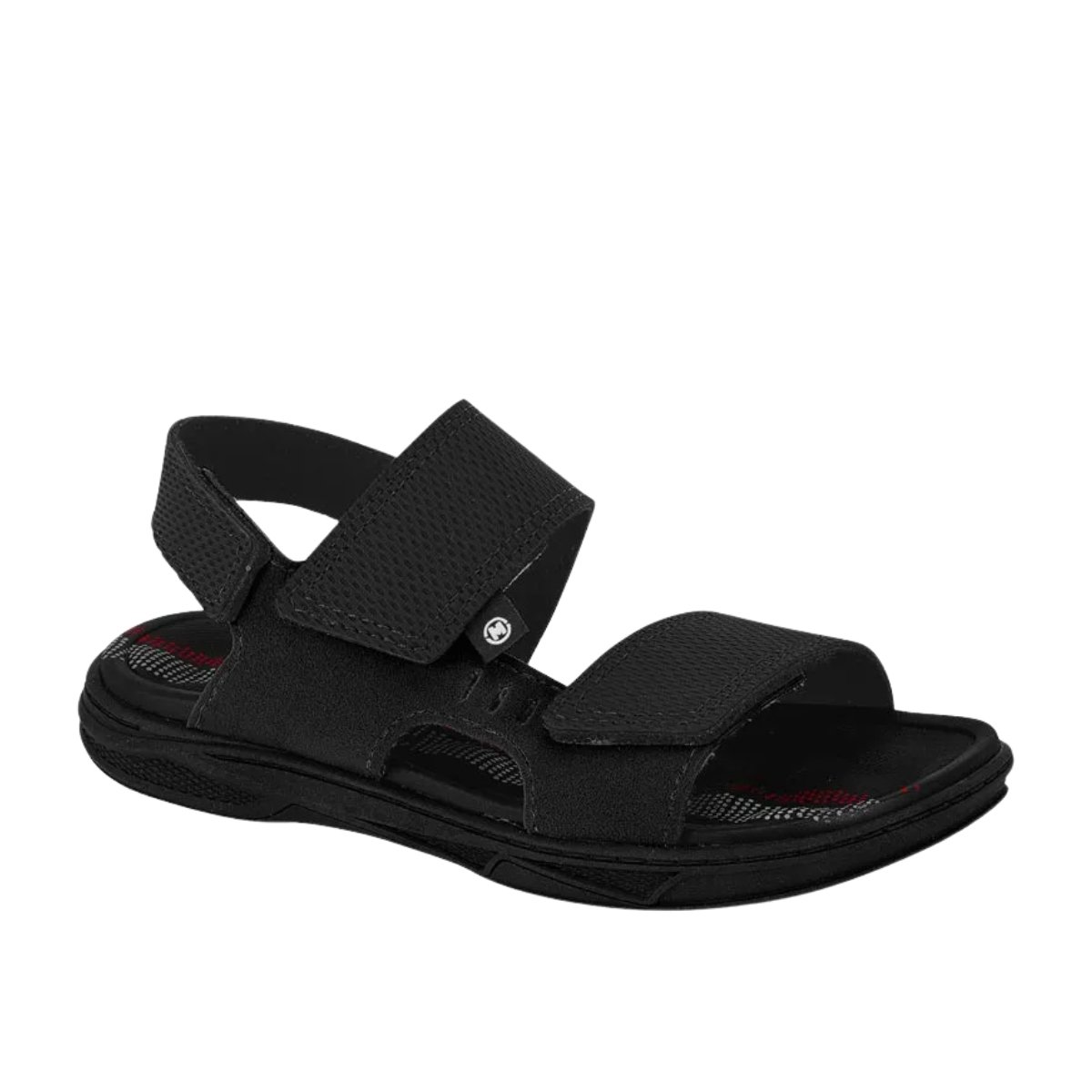 Sandalia Molekinho Kids Meninos Confortavel Preto