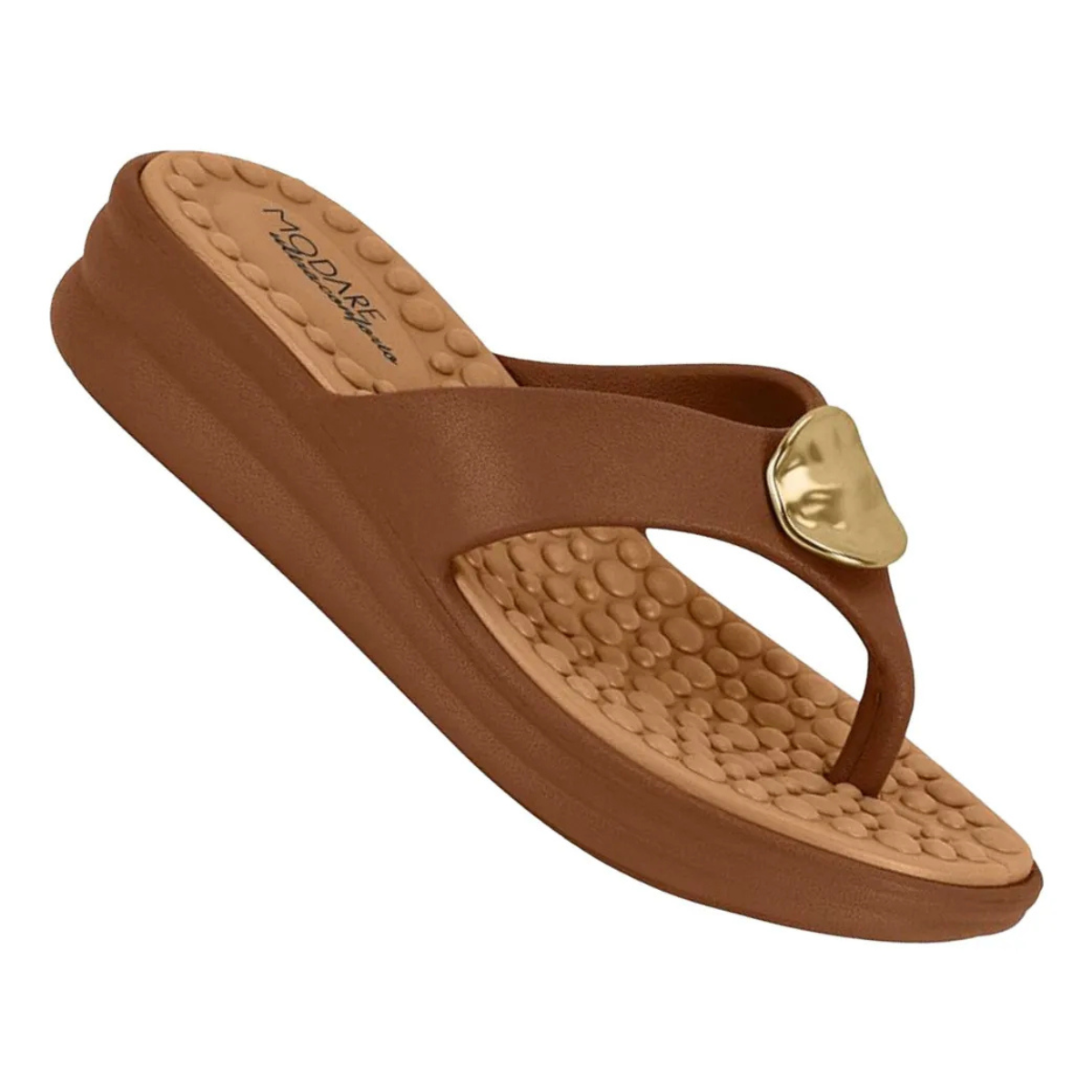 Tamanco Feminino Modare Marrom Design Anatomico e Leve Marrom 2