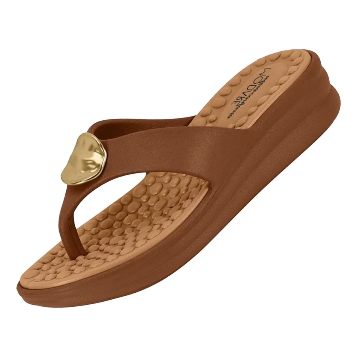 Tamanco Feminino Modare Marrom Design Anatomico e Leve Marrom 5