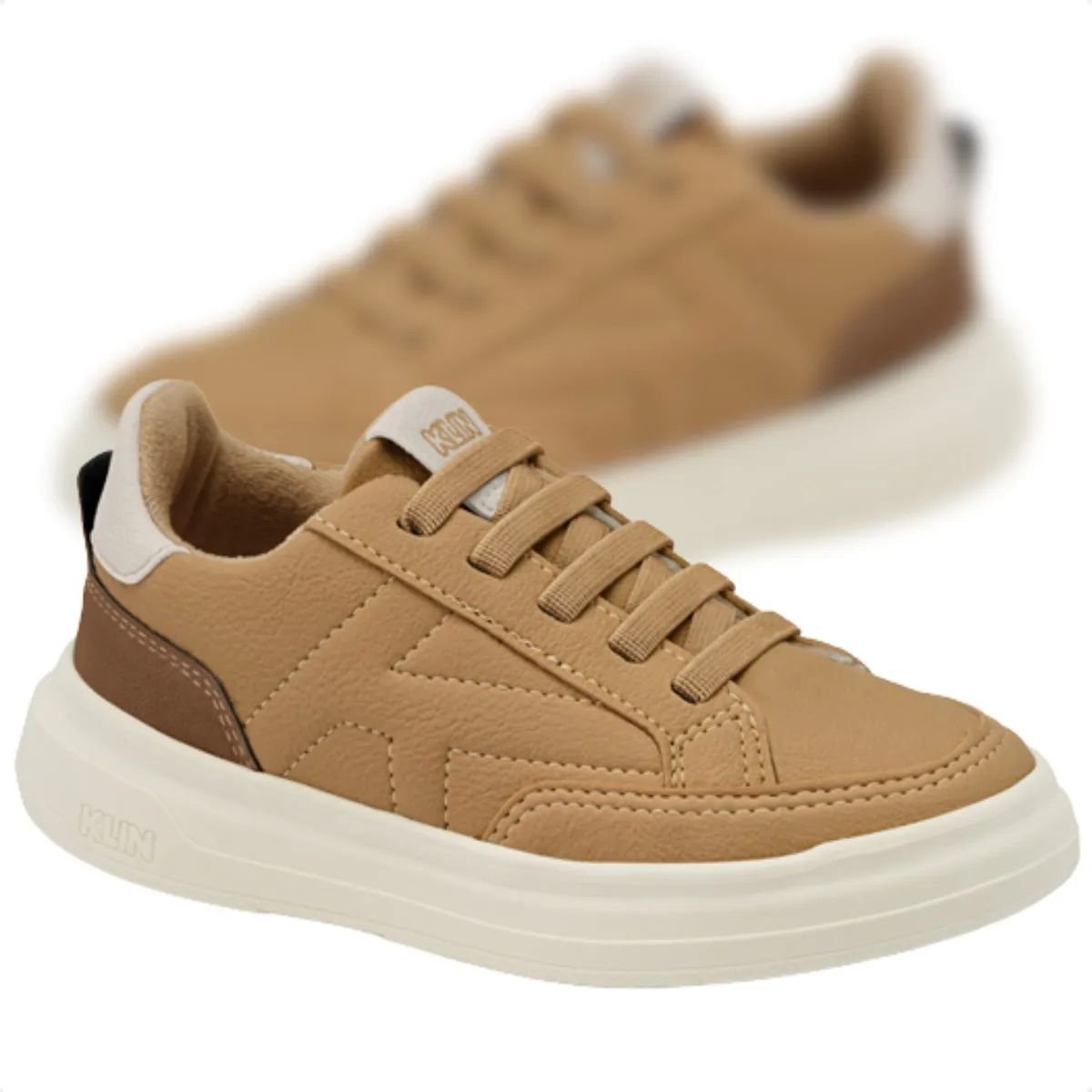 Klin Tenis Infantil Suporte Ativo Capuccino Caramelo Off Marrom 2