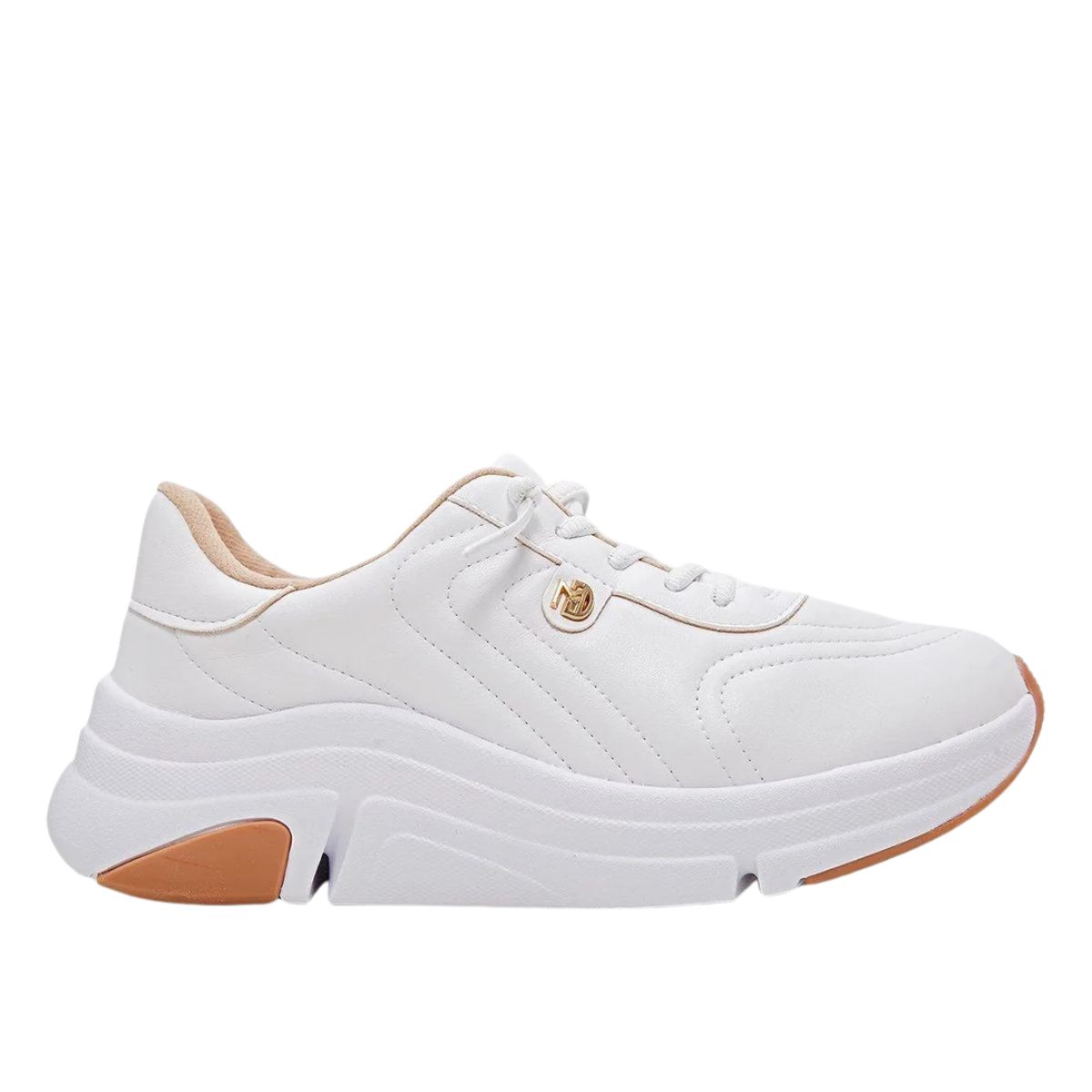 Tenis Modare Feminino Branco Cadarco Estilo e Praticidade Branco 2