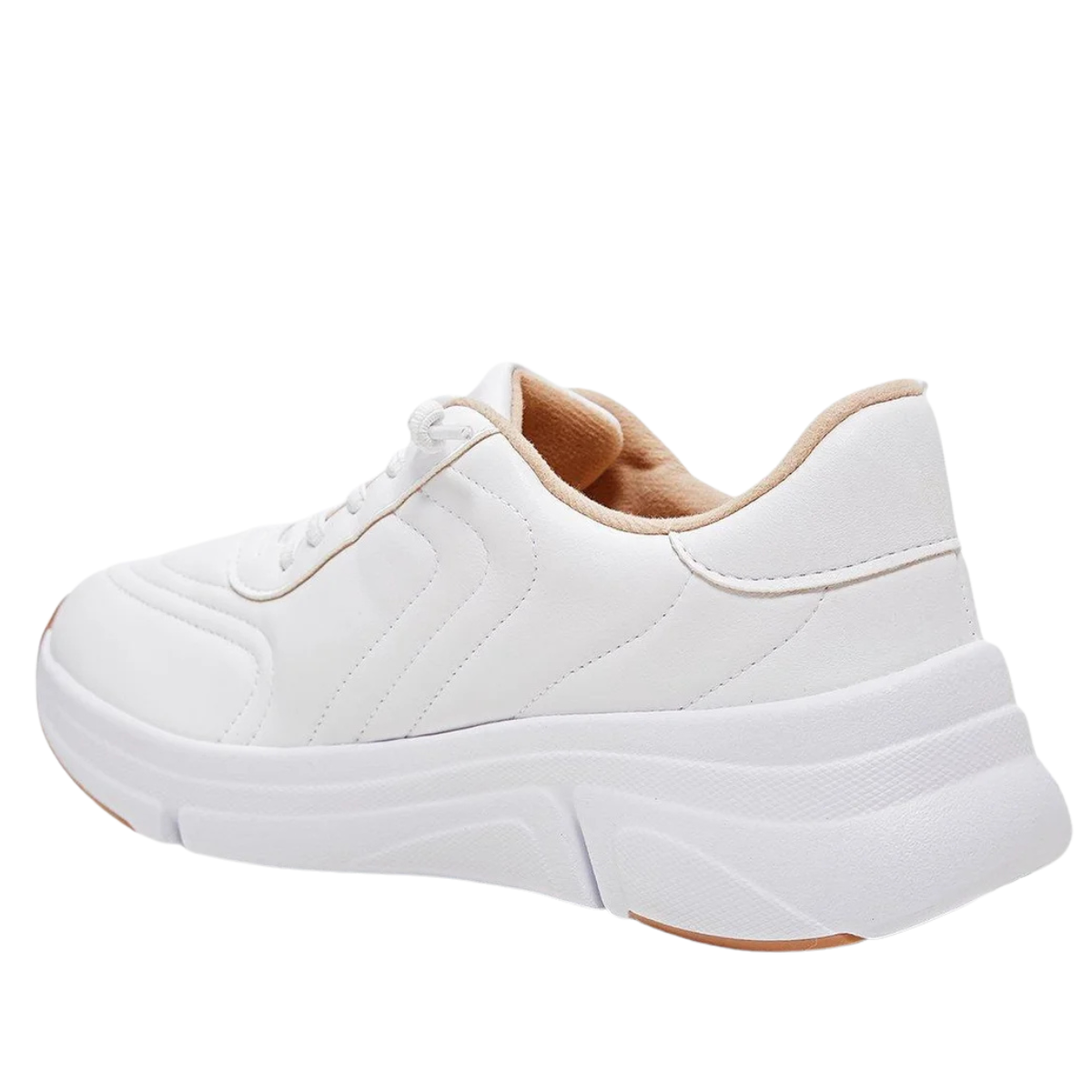 Tenis Modare Feminino Branco Cadarco Estilo e Praticidade Branco 3