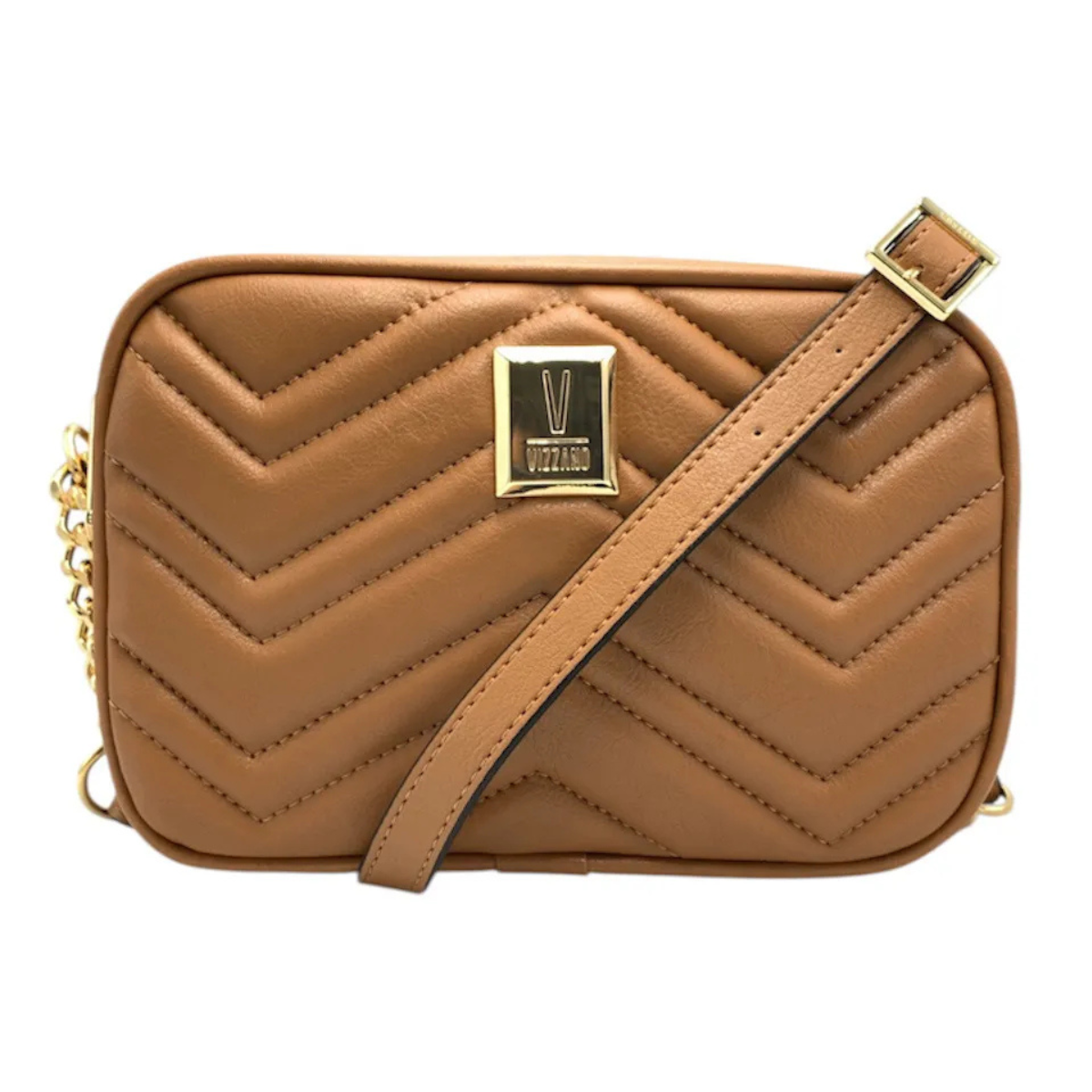 Bolsa Vizzano Feminina Estilo Minimalista Alca Ajustavel