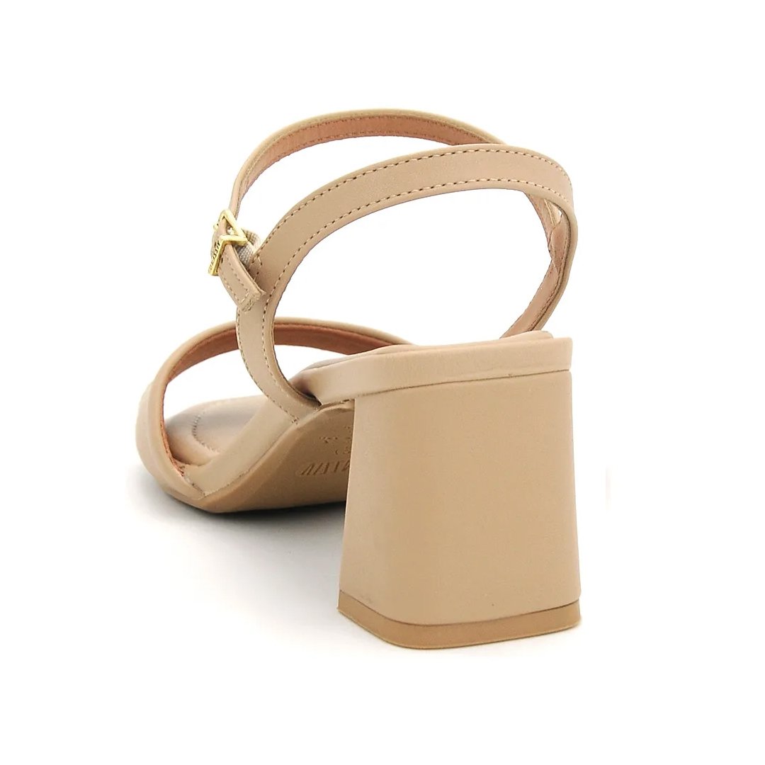 Sandalia Vizzano Feminino Bege Fecho Ajustavel Elegante Bege 4