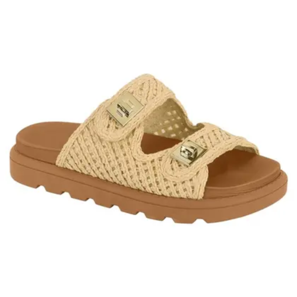 Tamanco Vizzano Gaspea Natural Charme Atemporal Feminino