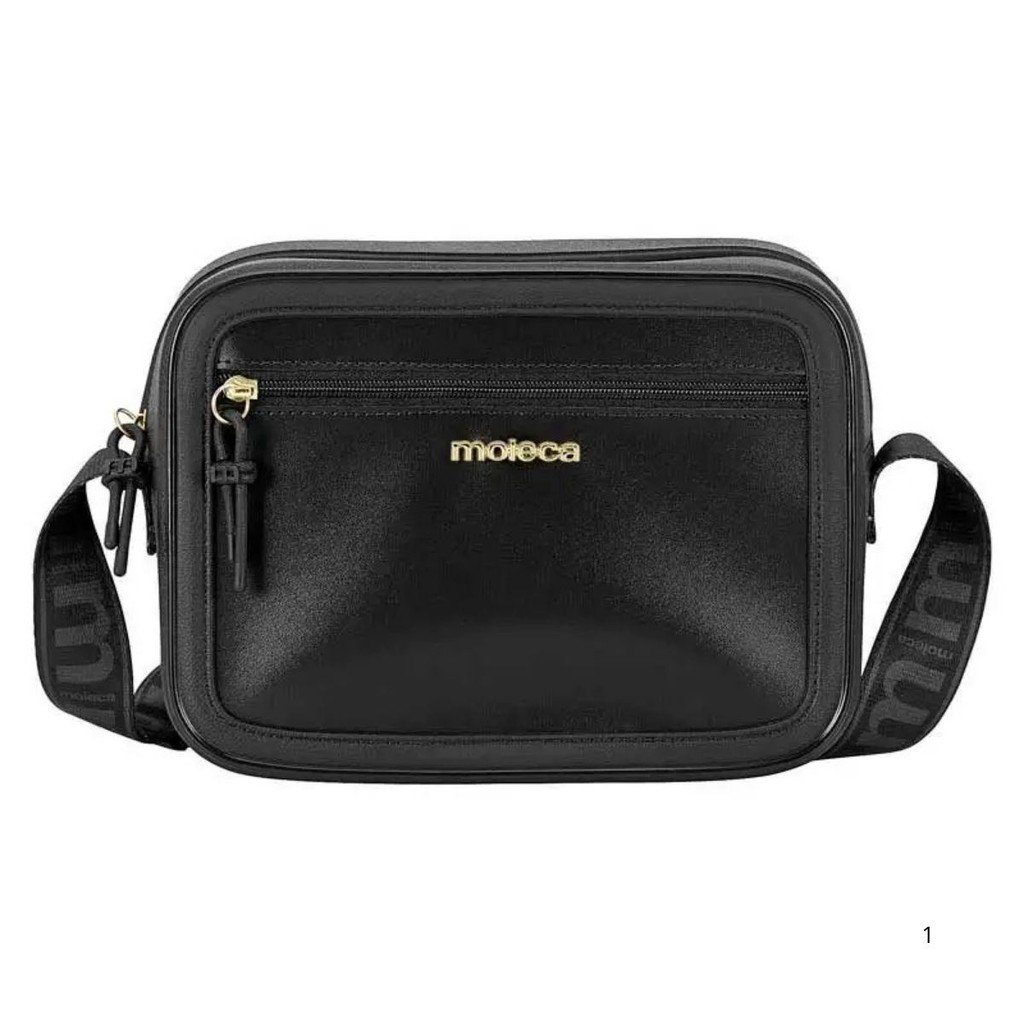 Bolsa Moleca Preto Cinza Elegancia Moderna
