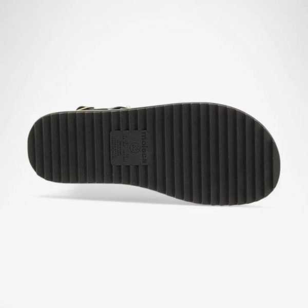 Sandalia Moleca Napa Turim Lancamento Preto Preto 6