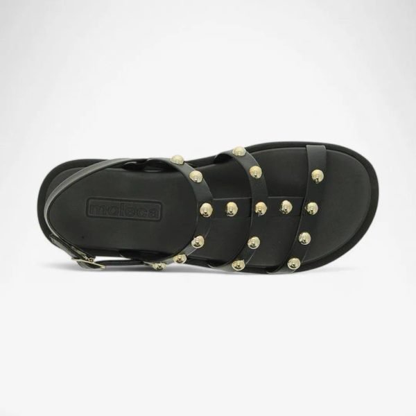 Sandalia Moleca Napa Turim Lancamento Preto Preto 7