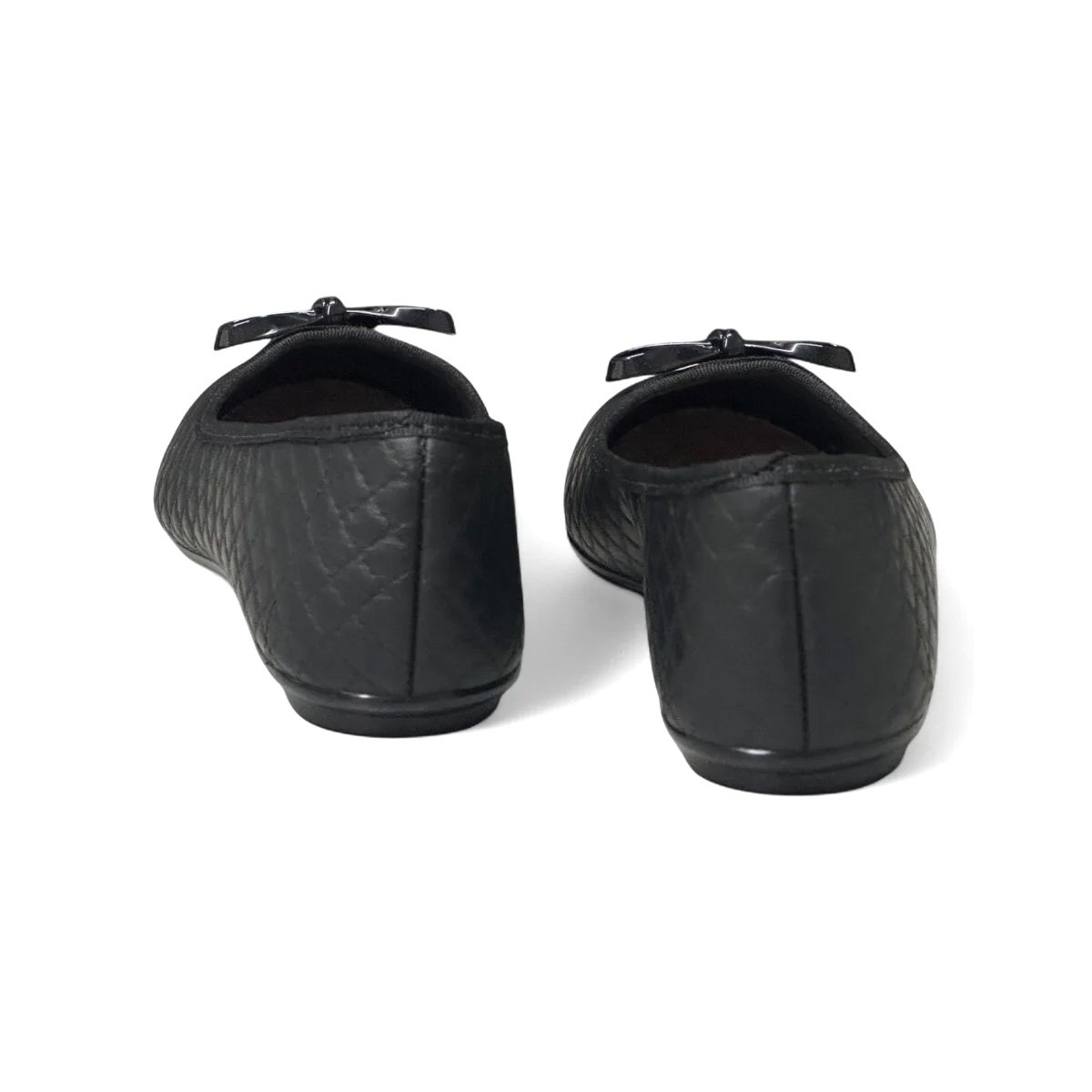 Moleca Sapatilha Napa Matelasse Preto Conforto Urbano Preto 4