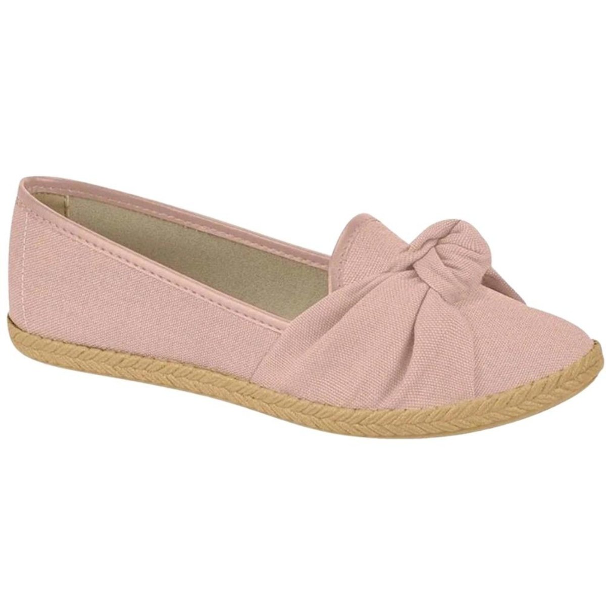 Sapatilha Moleca Lona Bico Redondo Feminino 5287265