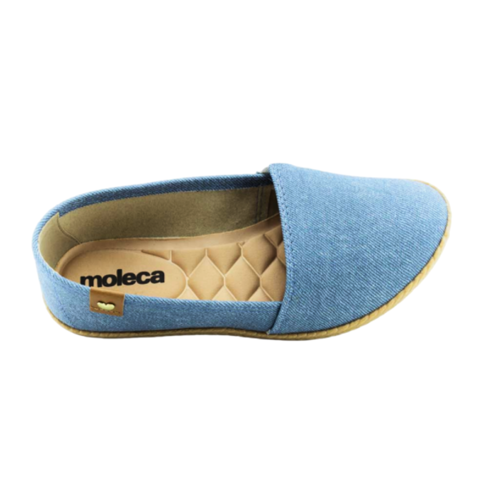 Sapatilha Moleca Jeans Marinho Flexivel para o Dia a Dia Azul 4