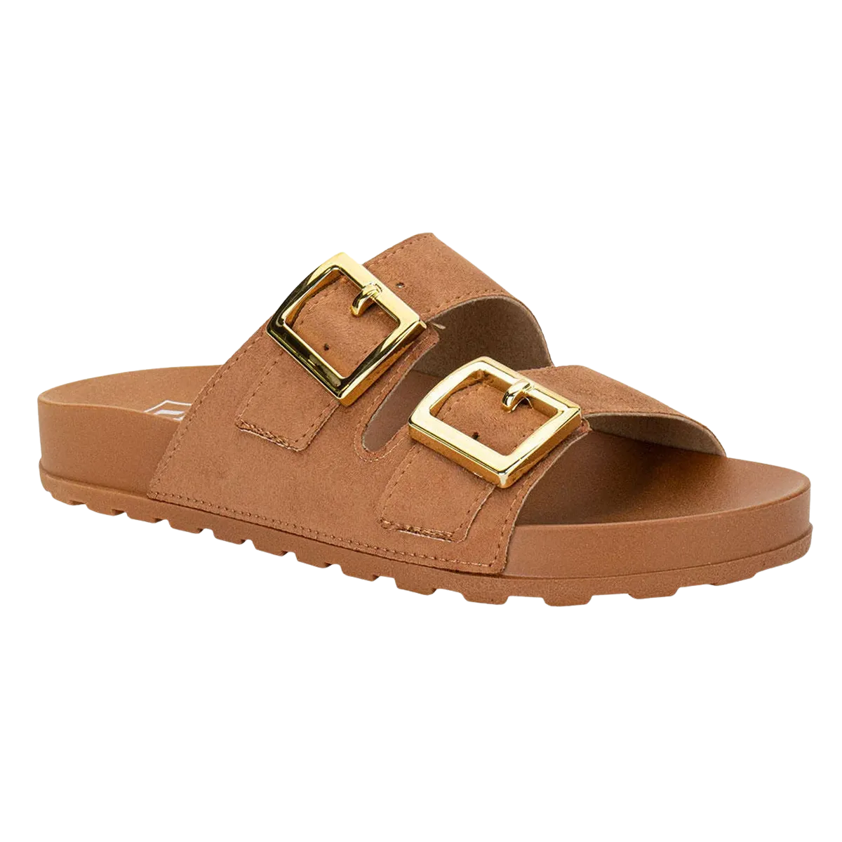 Moleca Tamanco Camel Flexivel Caminhada Leve 5436401