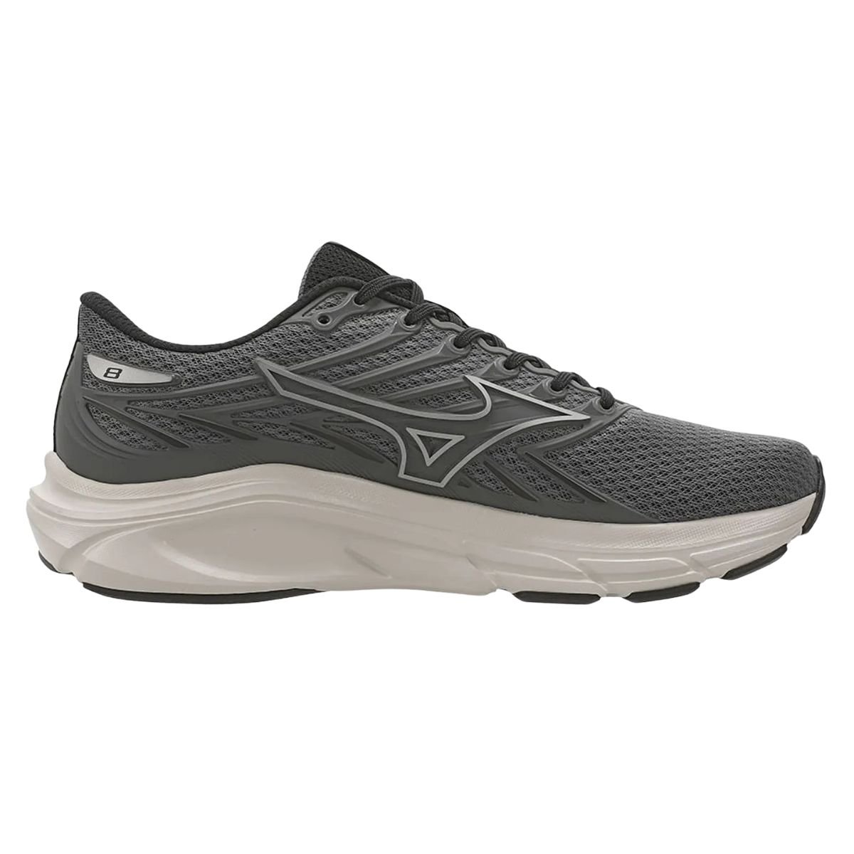 Mizuno JET 8 Chumbo Performance e Conforto Cinza 2