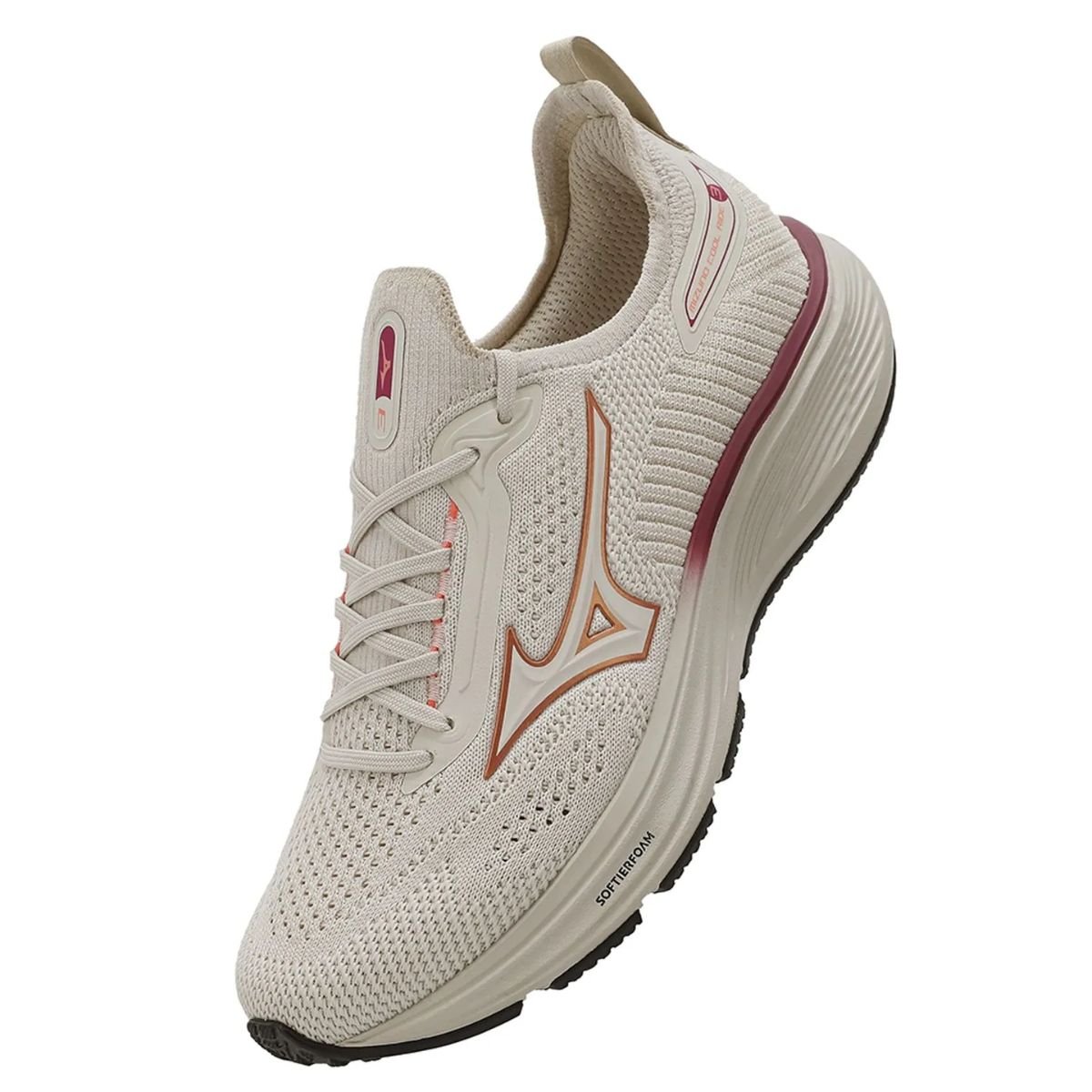 Mizuno Cool Ride 3 Arenito Leveza e Conforto Superior Areia 3