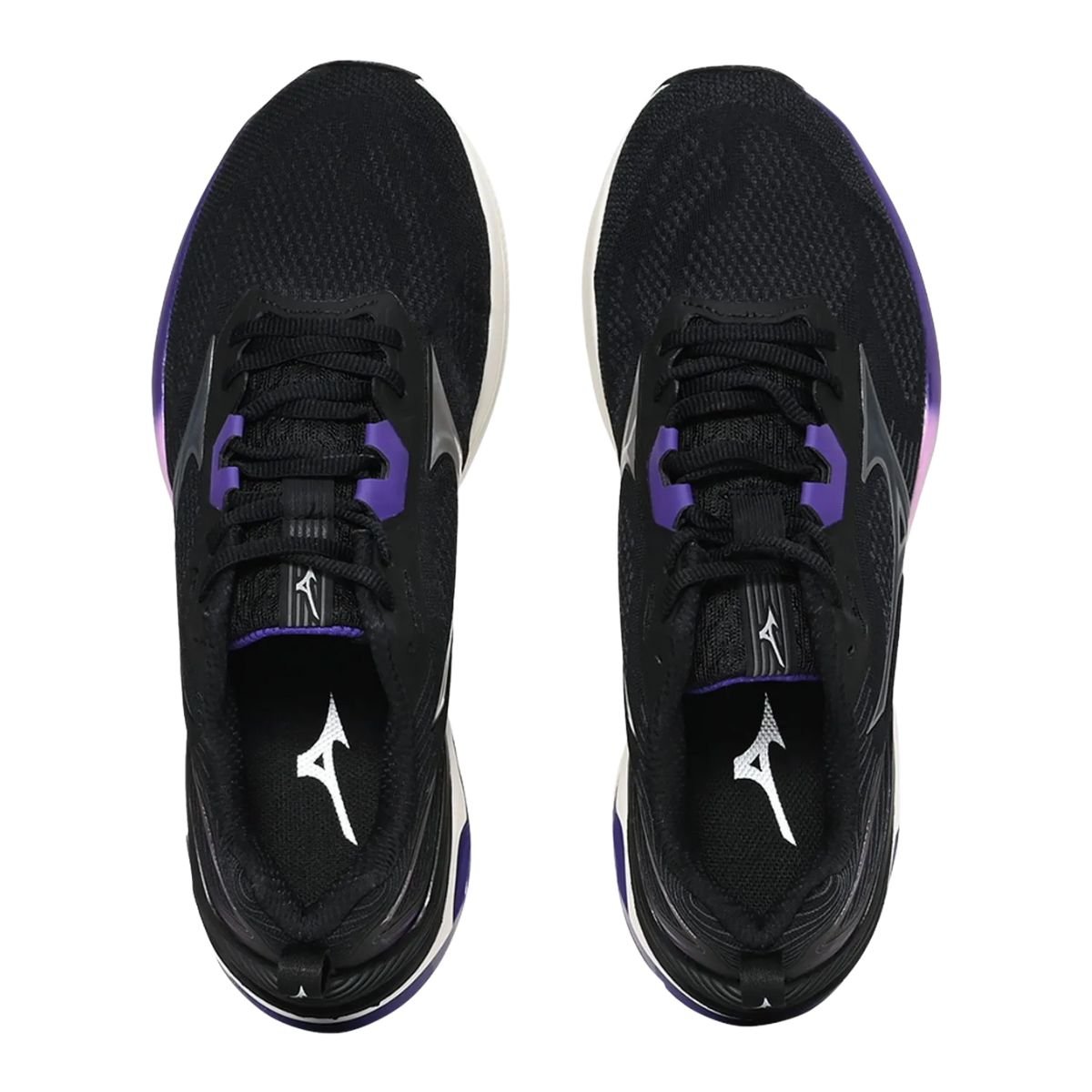 Mizuno Wave Dynasty 7: Amortecimento e Conforto Preto-Roxo Preto 3
