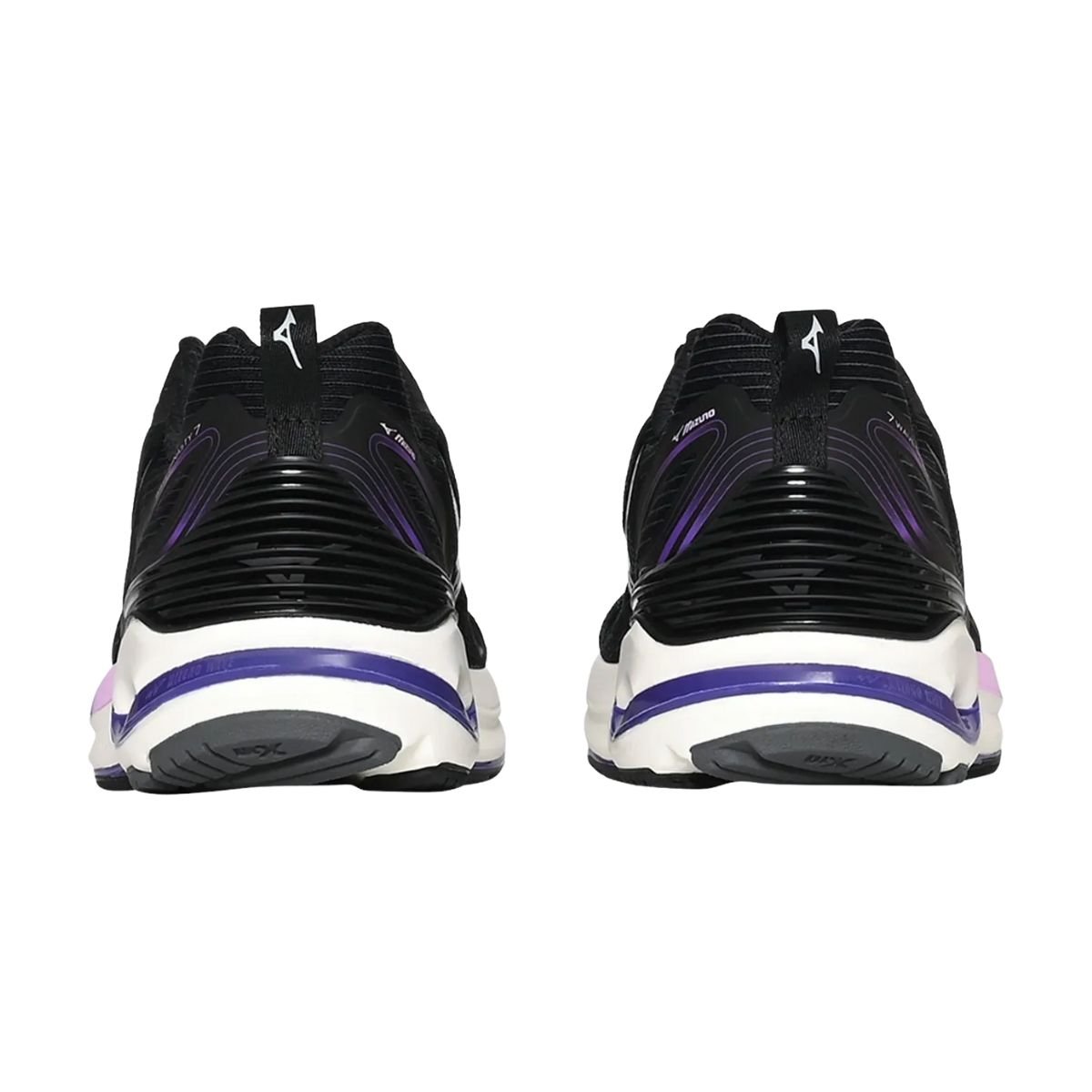 Mizuno Wave Dynasty 7: Amortecimento e Conforto Preto-Roxo Preto 5