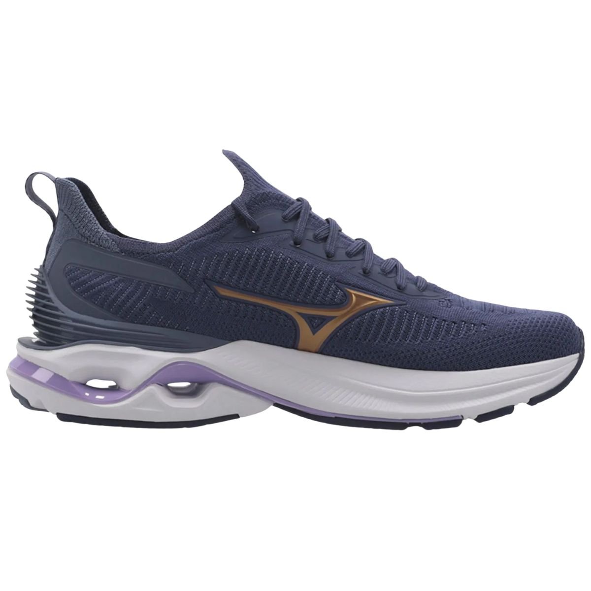 Mizuno Wave Mirai 7 Stone Confortavel e Estiloso Azul 4