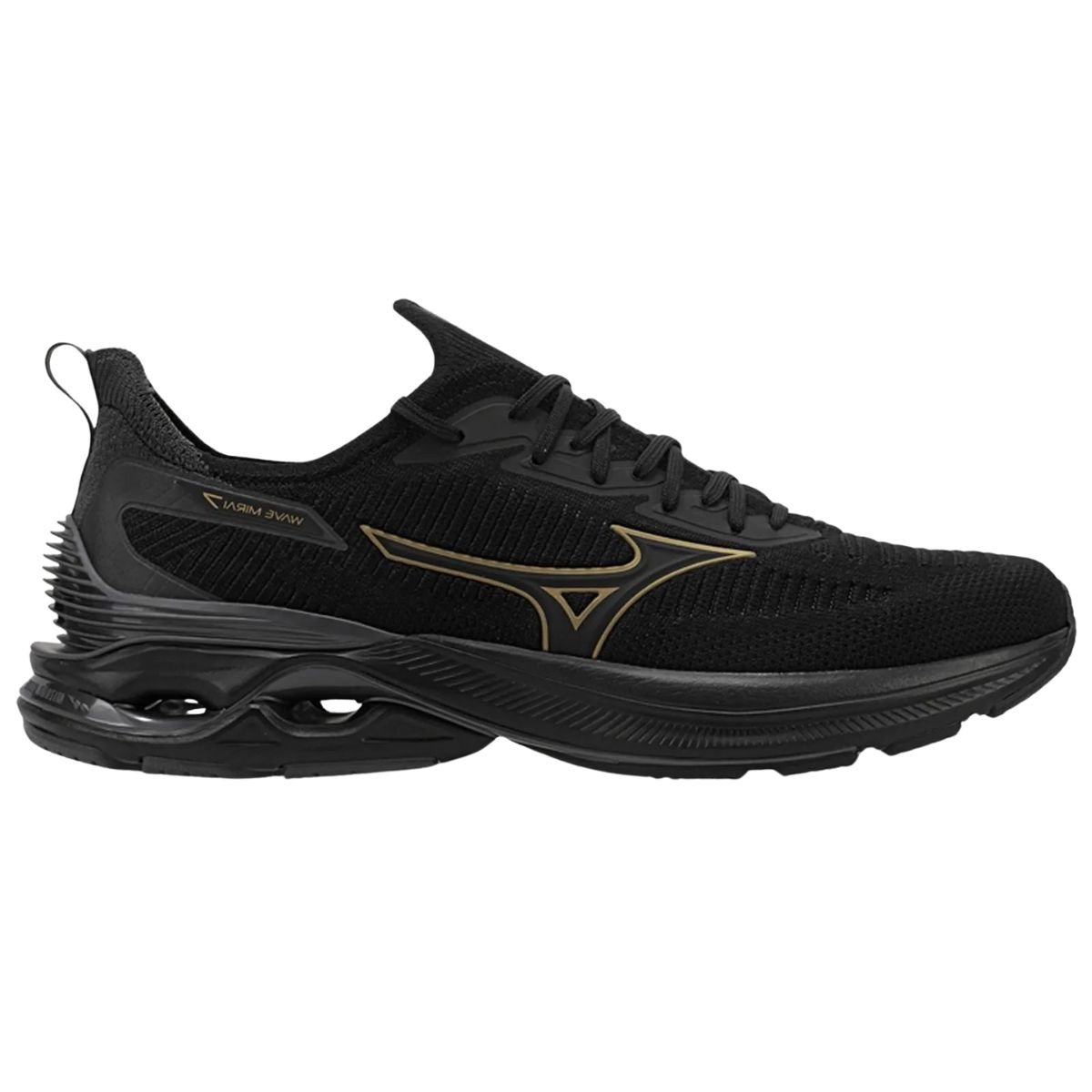 Mizuno Wave Mirai 7 Preto: Performance e Conforto