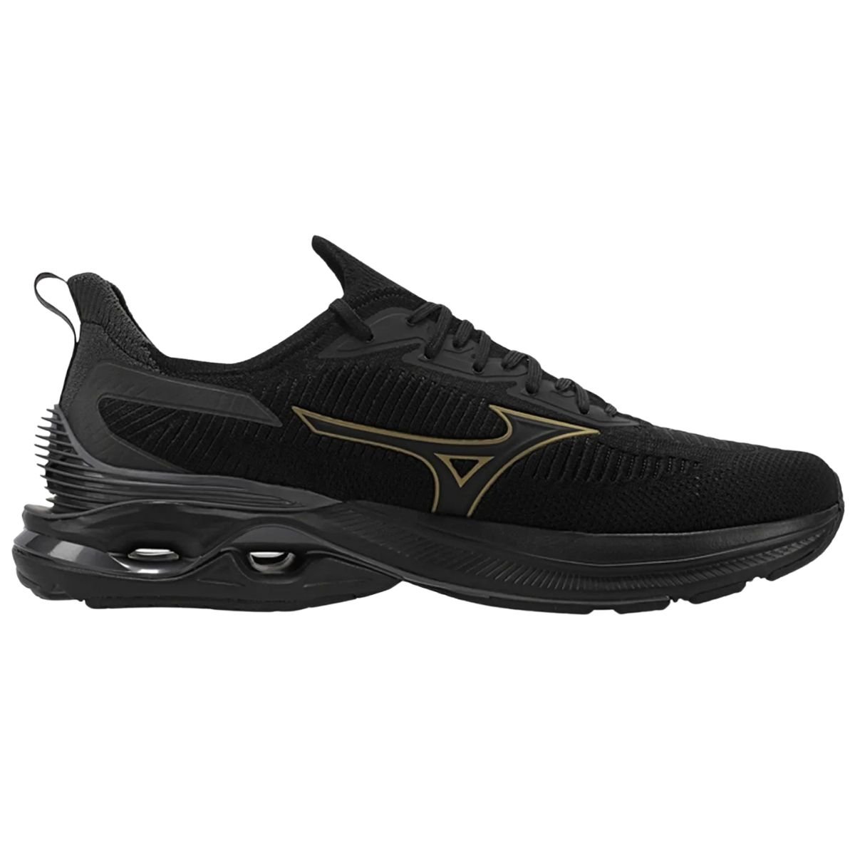 Mizuno Wave Mirai 7 Preto: Performance e Conforto Preto 2