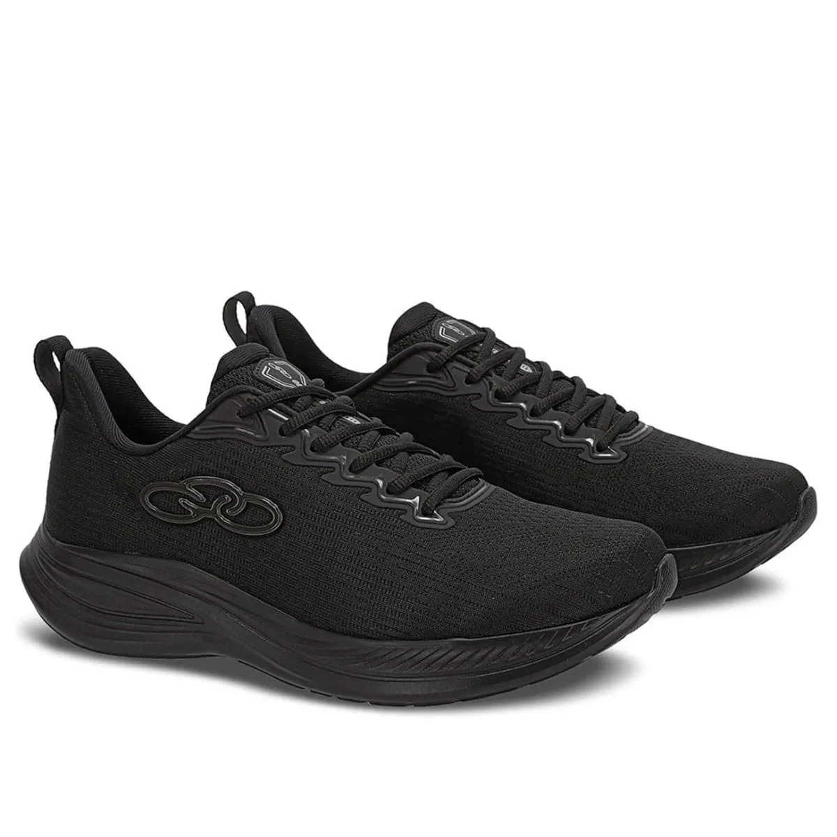 Tenis Masculino Olympikus Academia Esporte Marte Preto Leve Preto 2