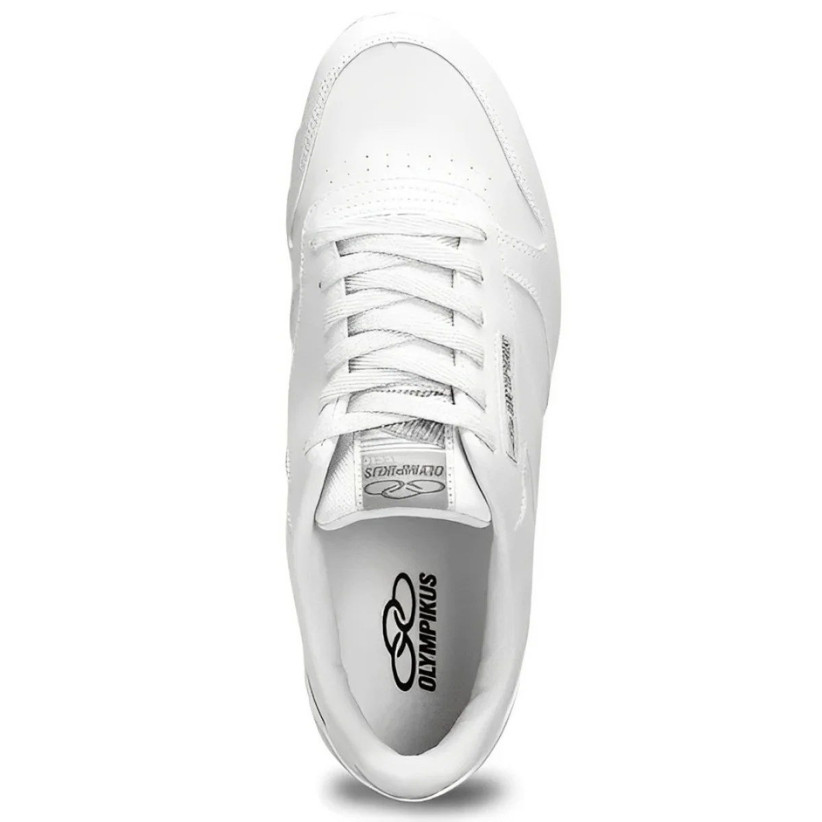 Tenis Olympikus Jogging 100 Masculino Branco Casual Branco 3
