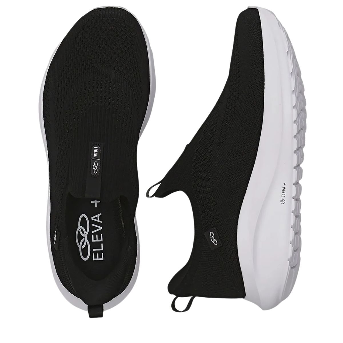 Tenis Olympikus Intuit Feminino Esportivo Slip On Preto Preto 3