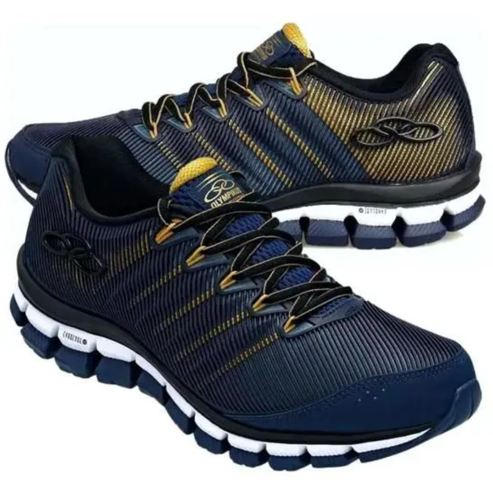 Tenis Olympikus Dynamic Masculino Marinho Esportivo Cinza 2