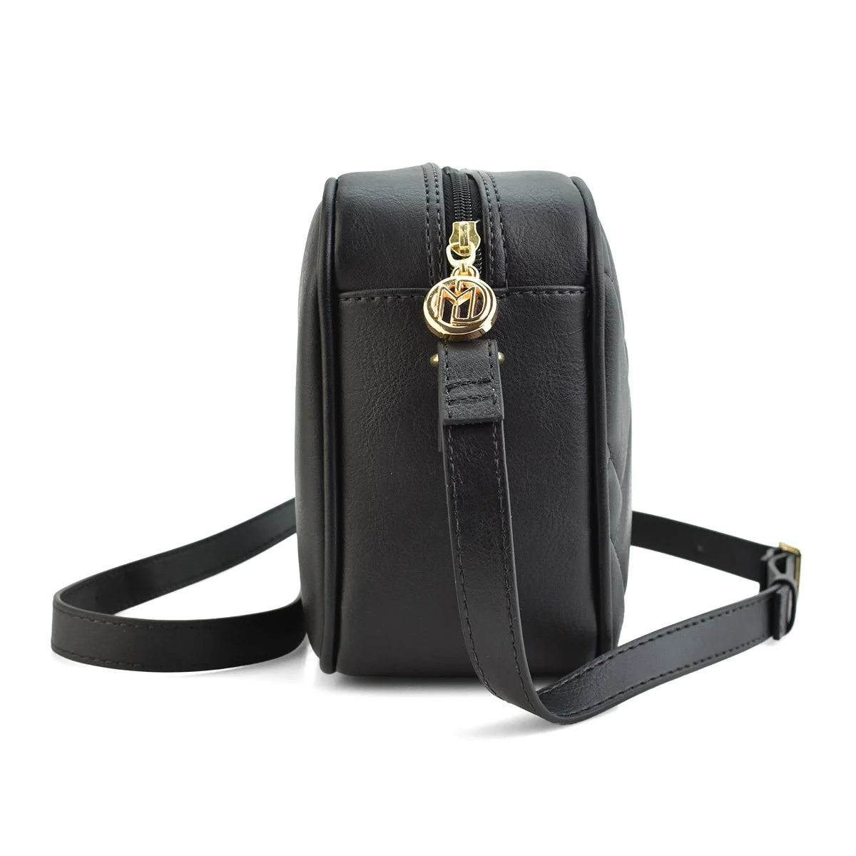 Bolsa Modare Napa Preta Transversal Feminina Espacosa  Preto 4