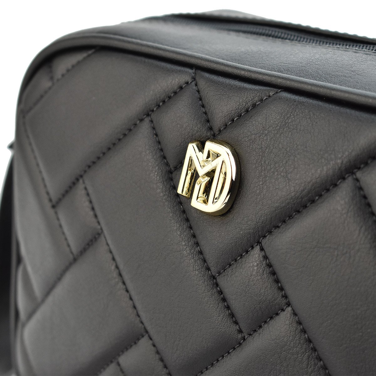 Bolsa Modare Napa Preta Transversal Feminina Espacosa  Preto 7