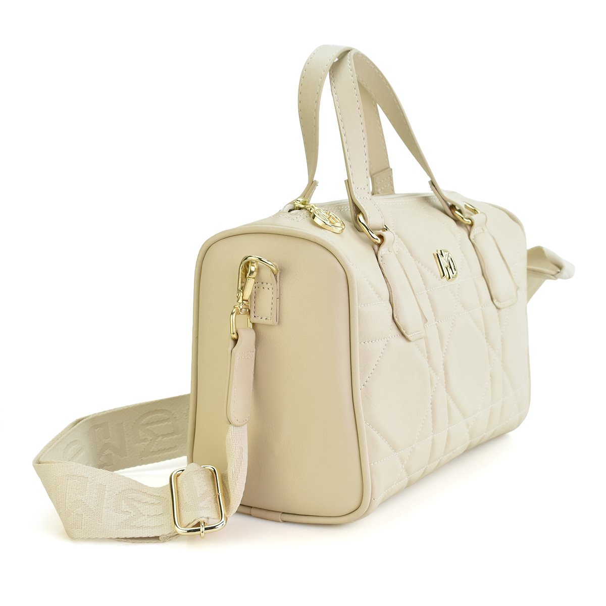 Bolsa Modare Napa Soft Feminino Creme Transversal  Bege 3
