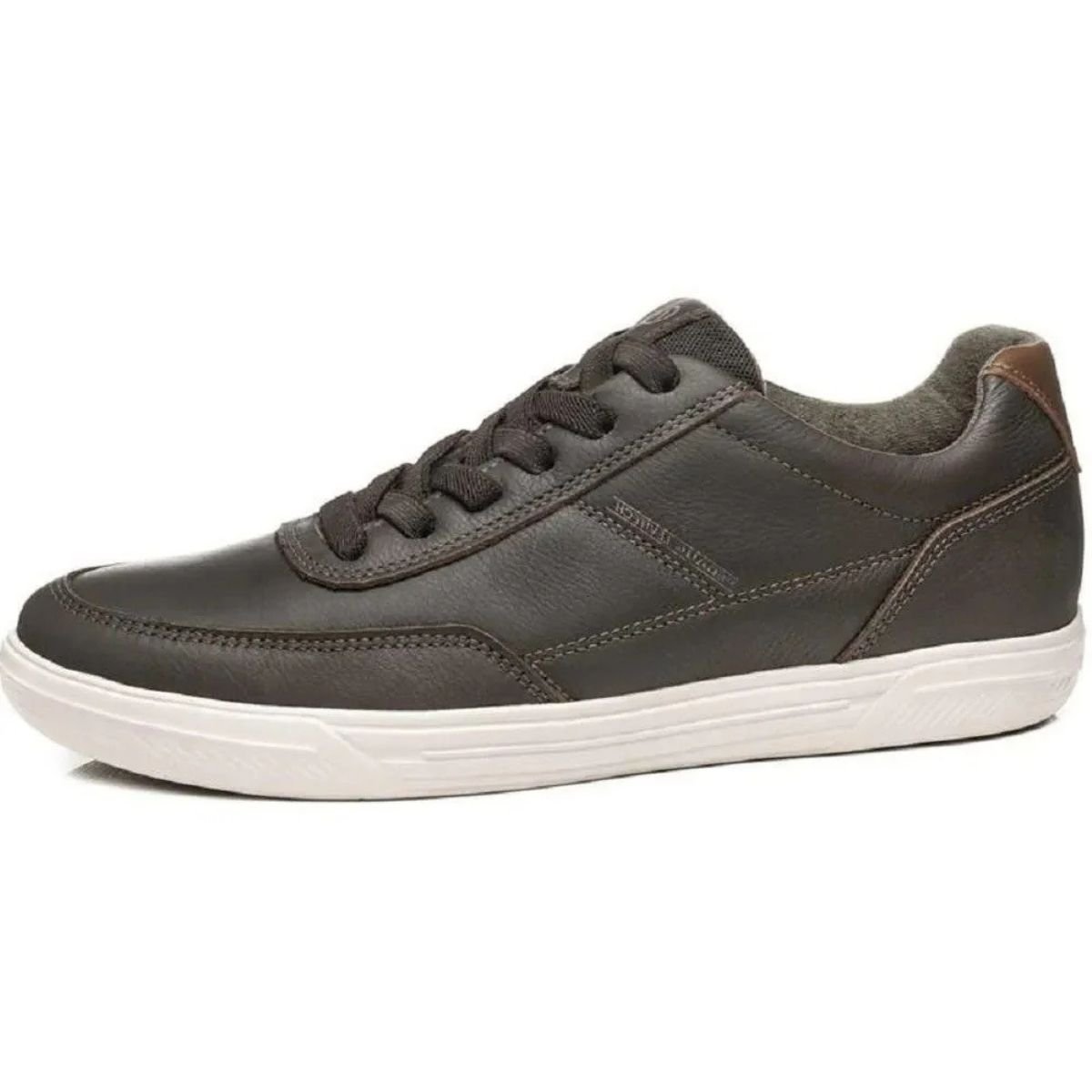 Sapatenis Masculino Pegada Estiloso Plus Size Coffe  Marrom 3