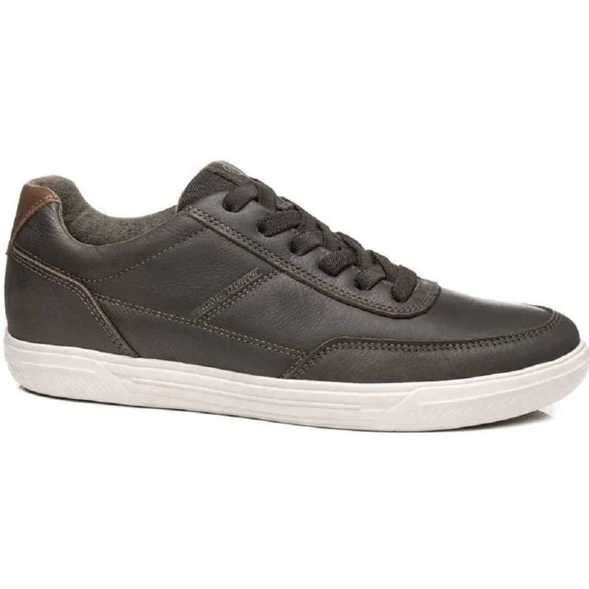Sapatenis Masculino Pegada Estiloso Plus Size Coffe  Marrom 4