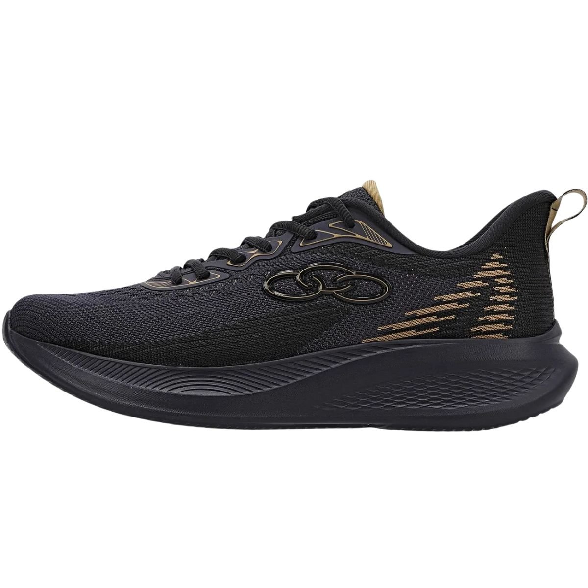 Tenis Olympikus Nivel Masculino Esportivo Corrida Marinho Preto 2