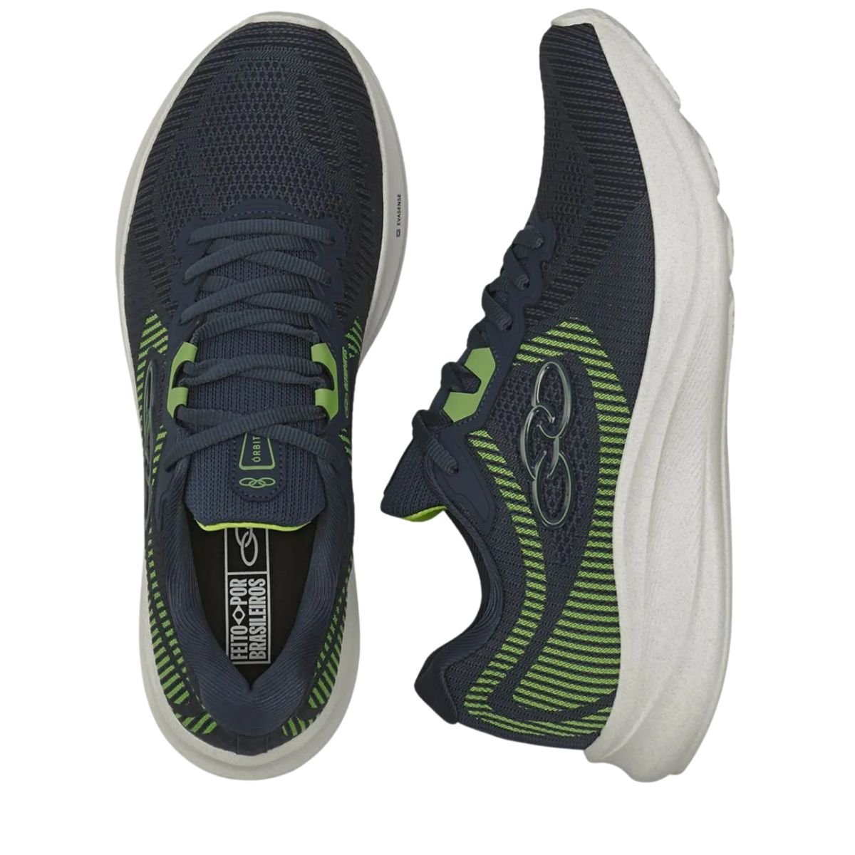 Olympikus Orbita Tenis Masculino Conforto e Leveza Petroleo Azul 3
