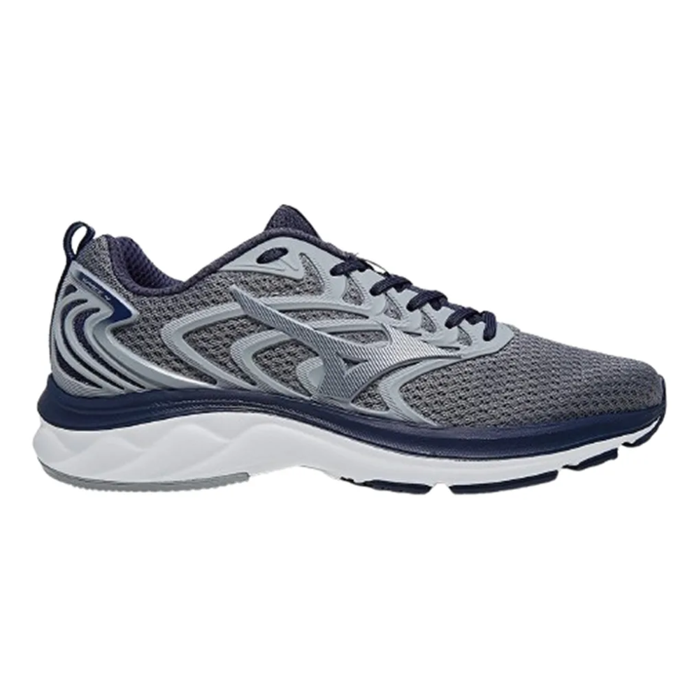 Tenis Mizuno Space 4 Cinza Escuro Masculino Anatomico