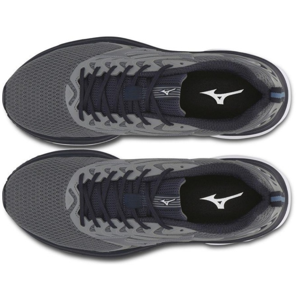 Tenis Mizuno Space 4 Cinza Escuro Masculino Anatomico Cinza 4
