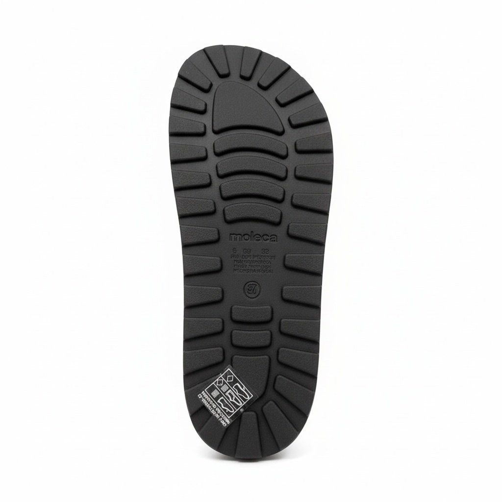 Moleca Tamanco Preto Glitter Mini Shine Essencial Feminina Preto 6