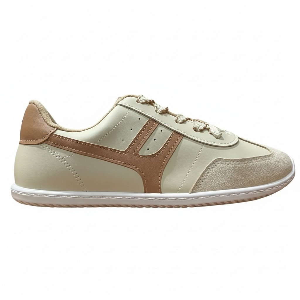 Tenis Moleca Sardenha Branco Off Nude Antiderrapante Casual Bege 3