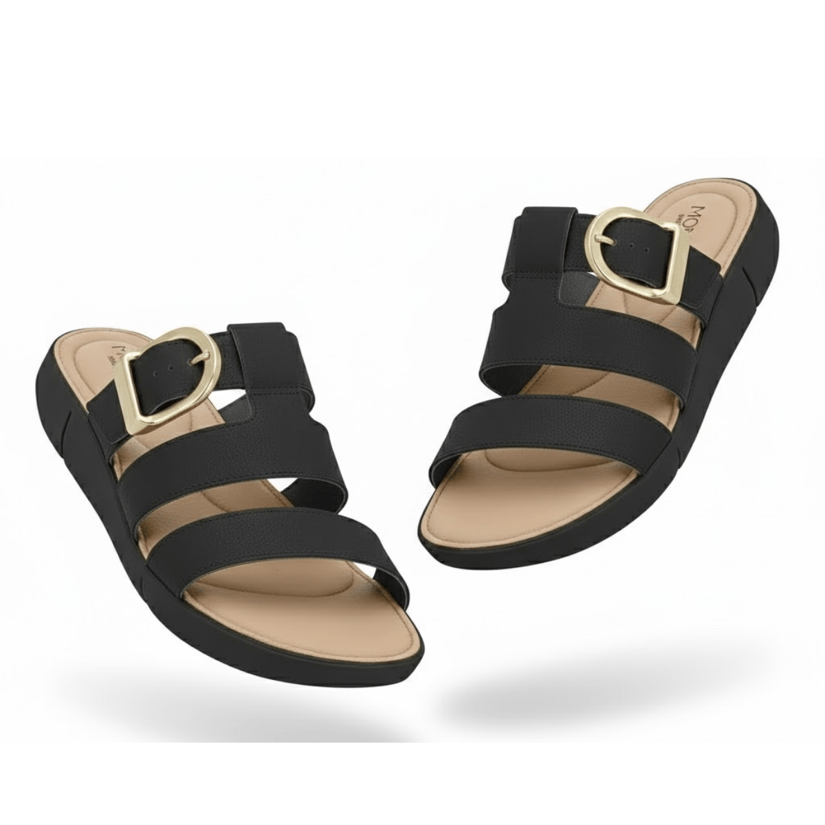 Tamanco Modare Feminino Preto Ortopedico Leveza Preto 6