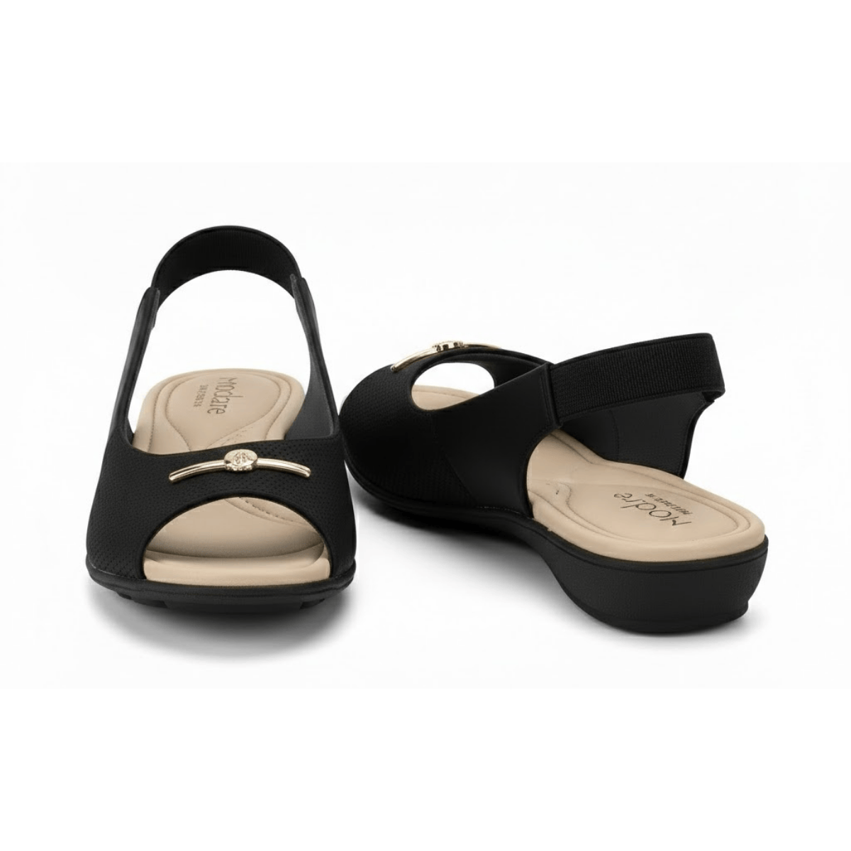 Sapato Modare Feminino Napa Preto Anatomico Casual Preto 5