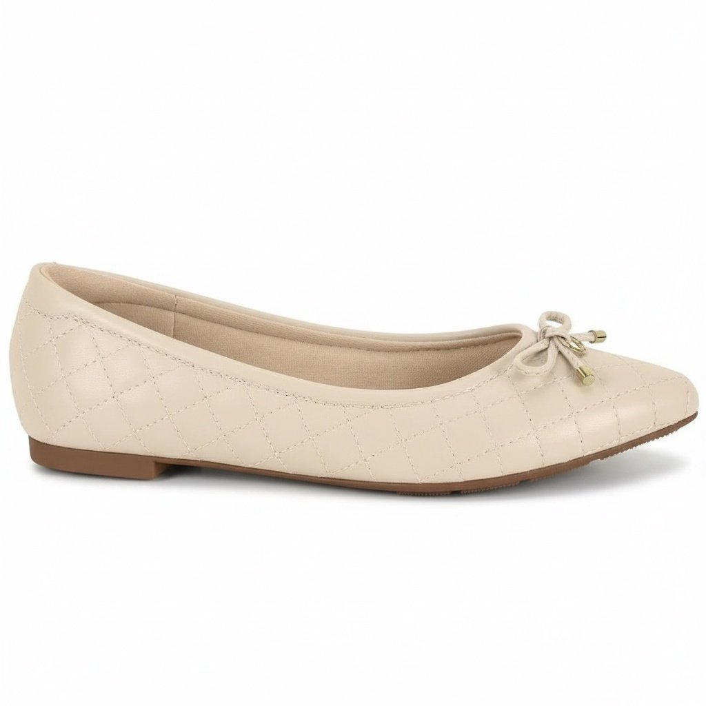 Sapatilha Modare Feminina Creme Versatil Anatomica Bege 2