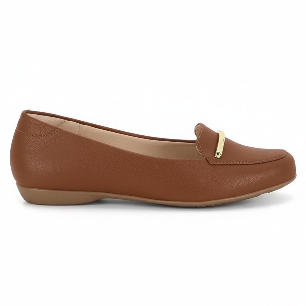 Sapatilha Modare Avela Napa Floather Flexivel Casual  Marrom 2